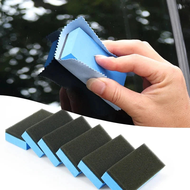 Car Ceramic Coating Applicator Pads Set - Nano Wax & Polishing Sponge Kit