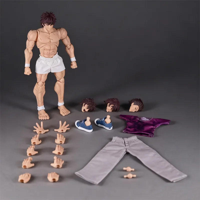 1/12 Scale Anime Baki Hanma Oni Action Figure Collectible Model for Desktop Decor