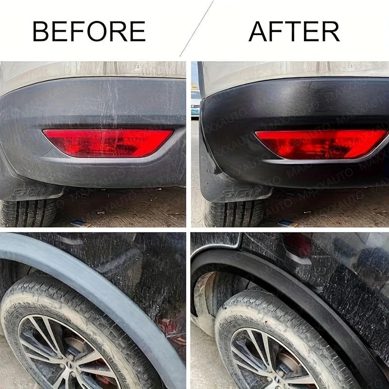 Car Scratch Remover Wax for Plastic & Leather - Multi-Color Restorer & Tire Protectant