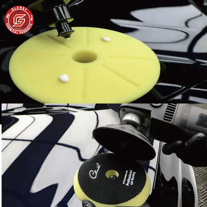 5 Inch Buffing Polishing Pads Flat Foam Sponge Kit for Car Auto Care Buffer