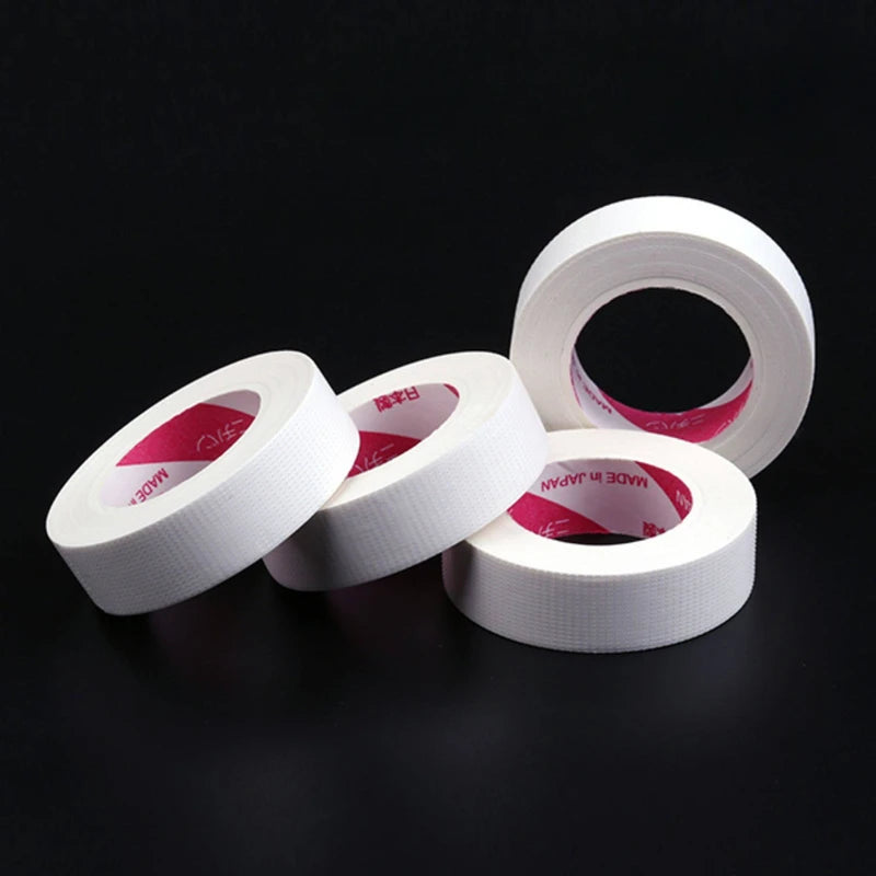 Insulating Tape for Eyelash Extension, Lint-Free Under Eye Pads, Breathable Non-Woven Paper, Multiple Rolls