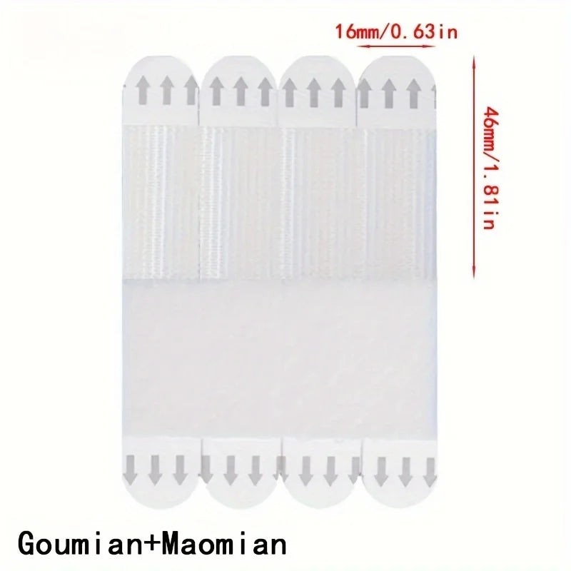 42pcs Heavy-Duty Photo Frame Stickers with Adhesive Hooks for Walls Glass Mirrors