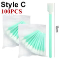 Foam Cleaning Swabs Pack of 50/100/200 for Printer, Camera, Optical Equipment