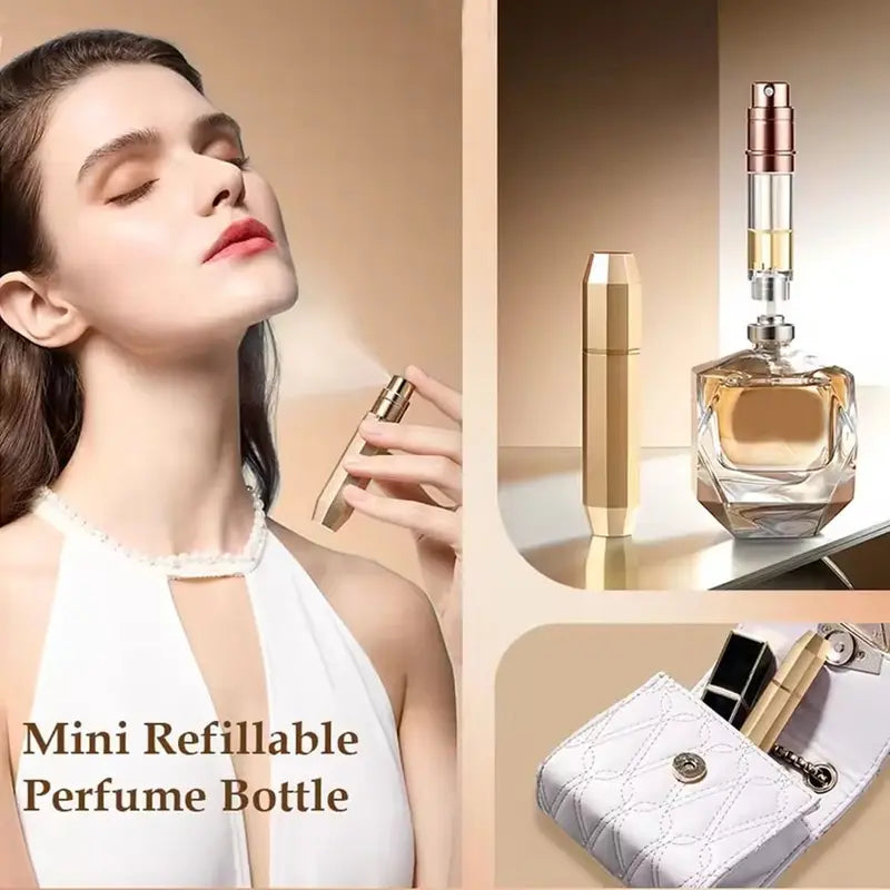 Refillable Perfume Spray Bottle 5ml Travel Atomizer for Women