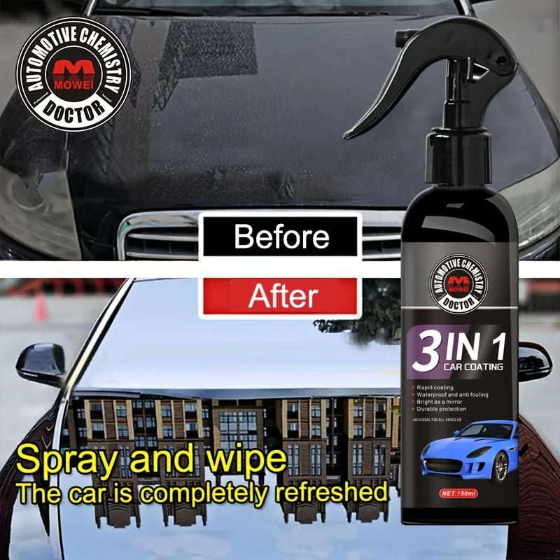 Universal Car Polish and Wax Kit - Scratch-Resistant Shine Protection for All Colors