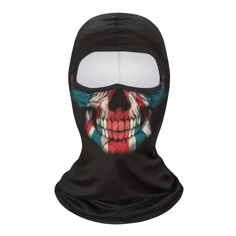 Unisex Breathable Windproof Full Face Mask for Halloween UV Sun Dust Protection