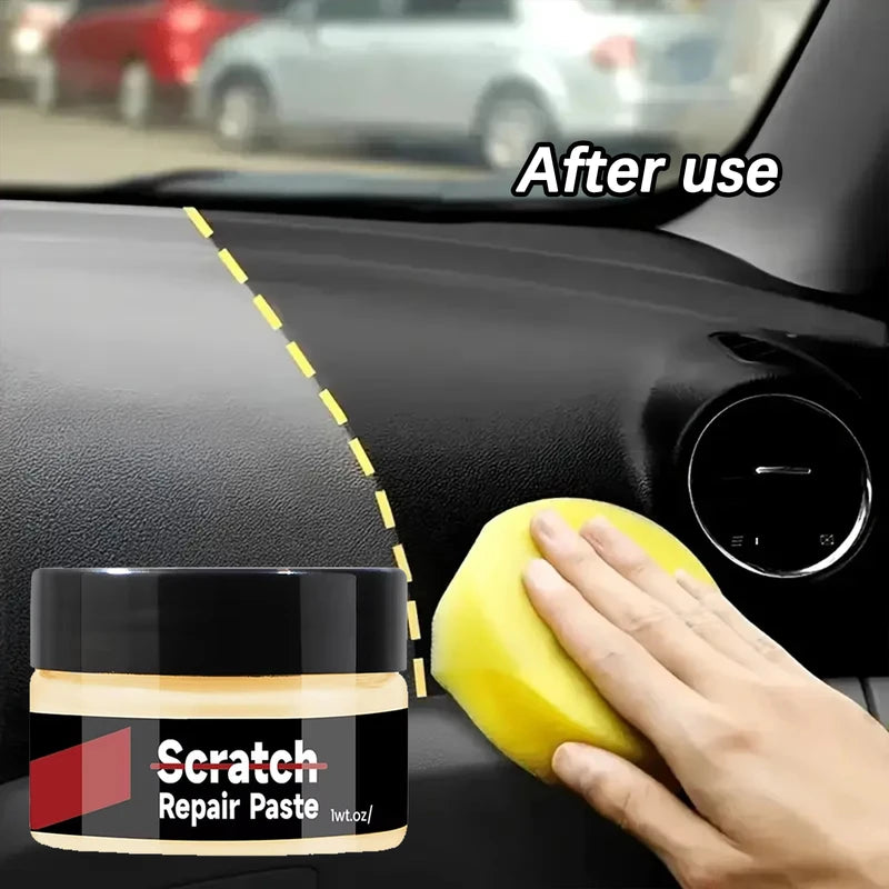 Car Interior Plastic Leather Scratch Repair Paste - Automotive Polishing & Wax - Multiple Colors