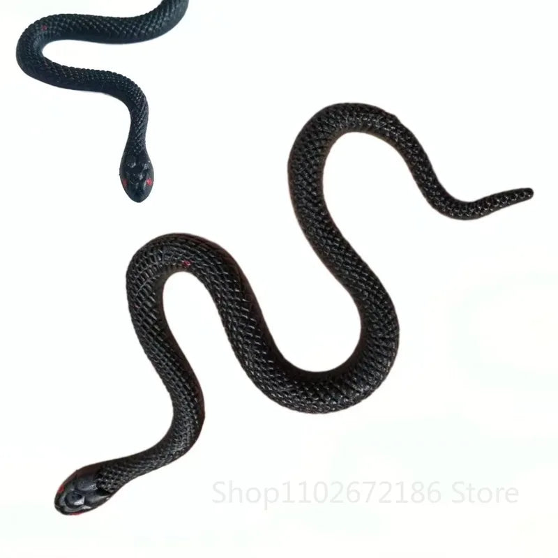 Fake Snake Party Decorations - 12-36 Soft Plastic Halloween Scare Props