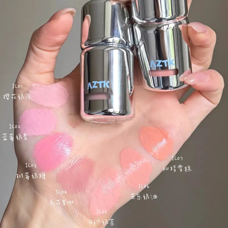 Liquid Blusher with Matte Finish - Moisturizing Cheek Makeup, Full Size