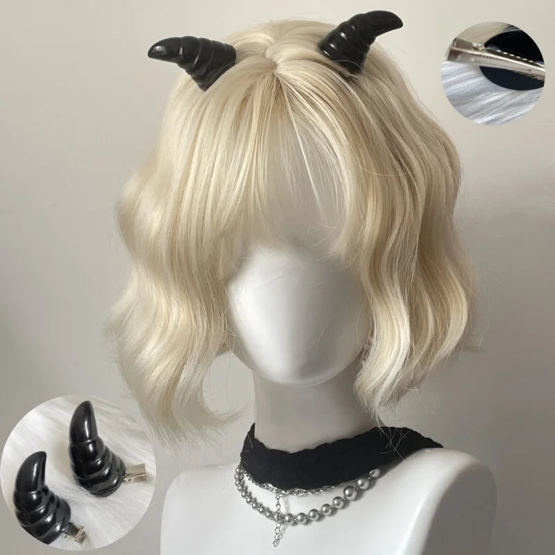 Halloween Gothic Horn Hairpins - Unicorn Night Party Costume Accessories