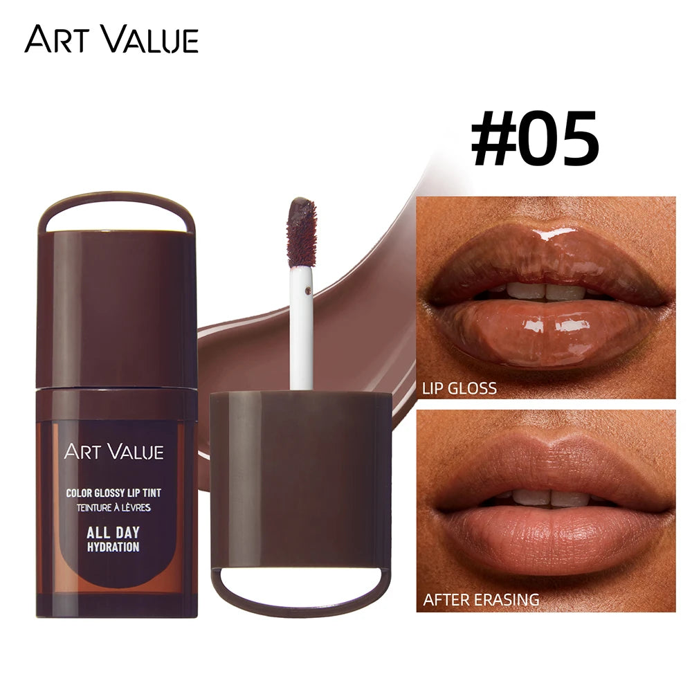 Moisturizing Lip Gloss with Pearl Finish - Volumizing, Long-Lasting Lip Makeup