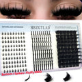 Fluffy Lash Cluster Eyelashes with Spike Extended Fairy Manga Lash Varieties