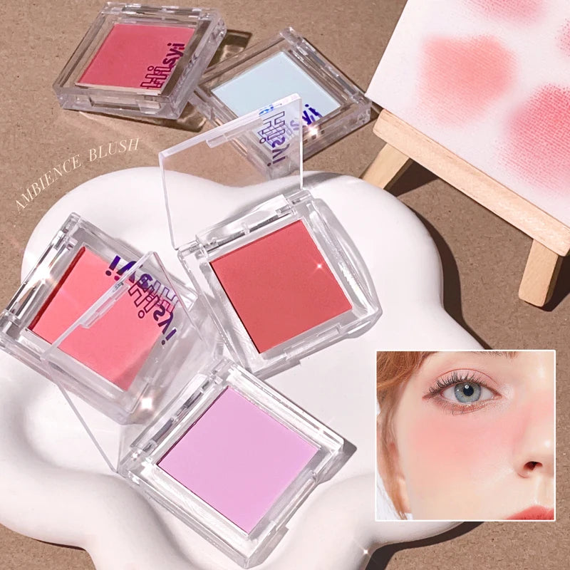 Matte Blush Palette for Natural & Youthful Makeup - Brightening & Highlighting