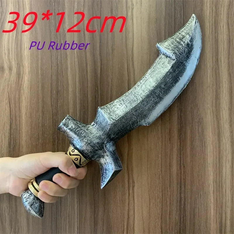 Halloween Role Play Knife Prop Set for Cosplay and Costume Fun - Multiple Colors