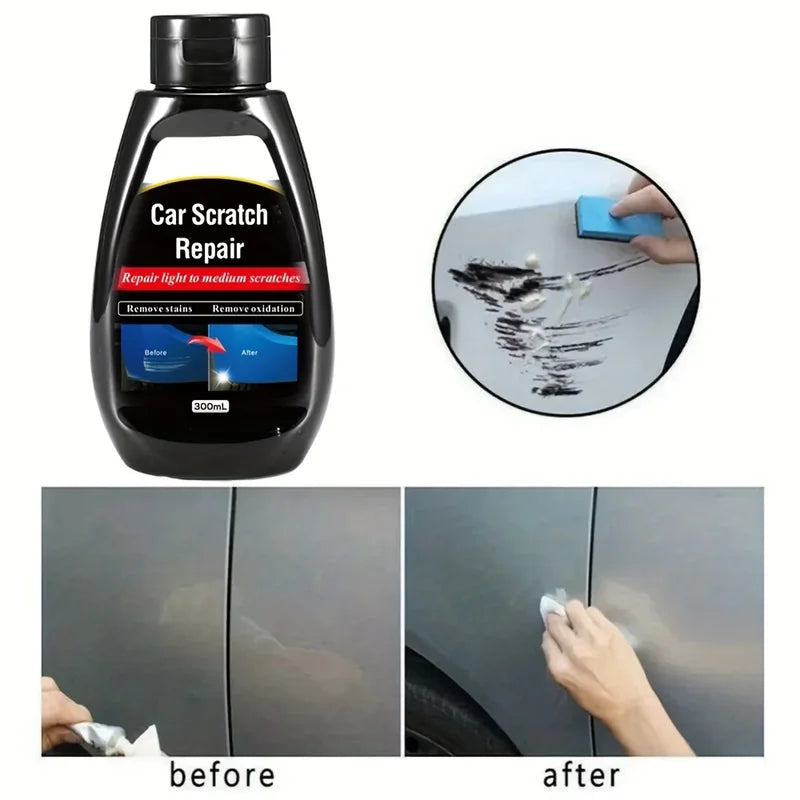 Car Scratch Remover Polish Kit - Auto Body Scratch Repair & Swirl Remover