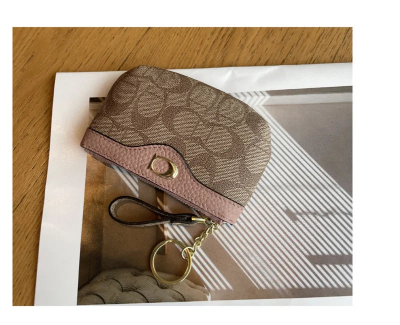 Mini Leather Wallet for Women & Men - Coin, Card & Change Organizer