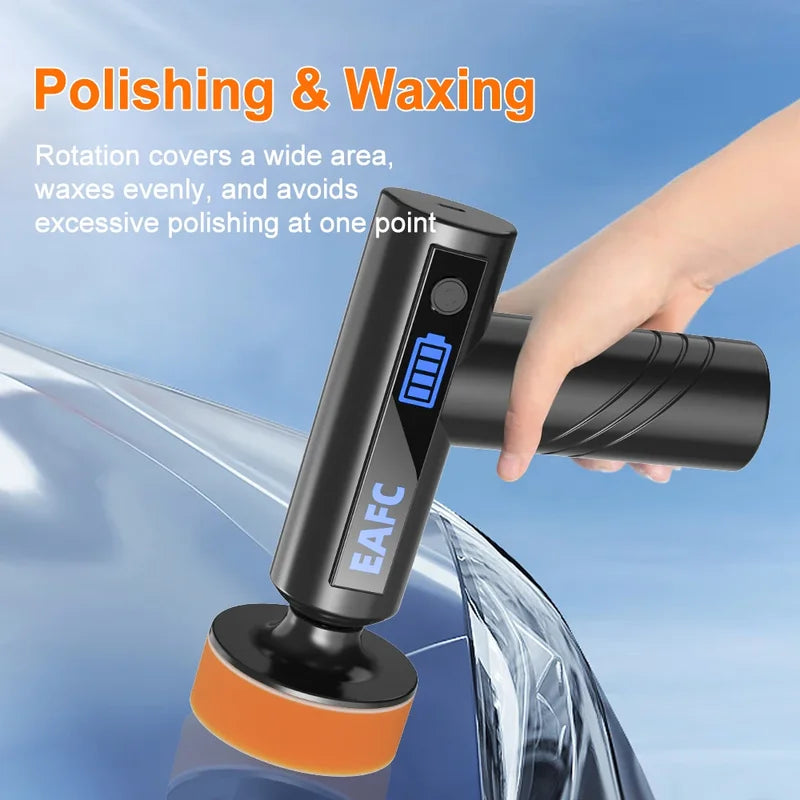Wireless Car Waxing Polishing Machine for Scratch Repair & Glass Care