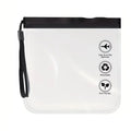 2pcs Waterproof Travel Cosmetic Storage Bags Leakproof EVA Reusable Organizer