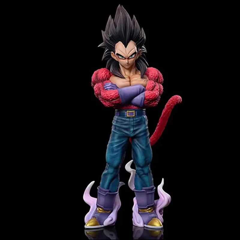 29cm Dragon Ball Super Vegeta & Goku Action Figures SSJ4 Super Saiyan Anime PVC Model