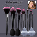 Professional Makeup Brush Set - 16 Soft Fluffy Cosmetic Brushes for Face & Eyes