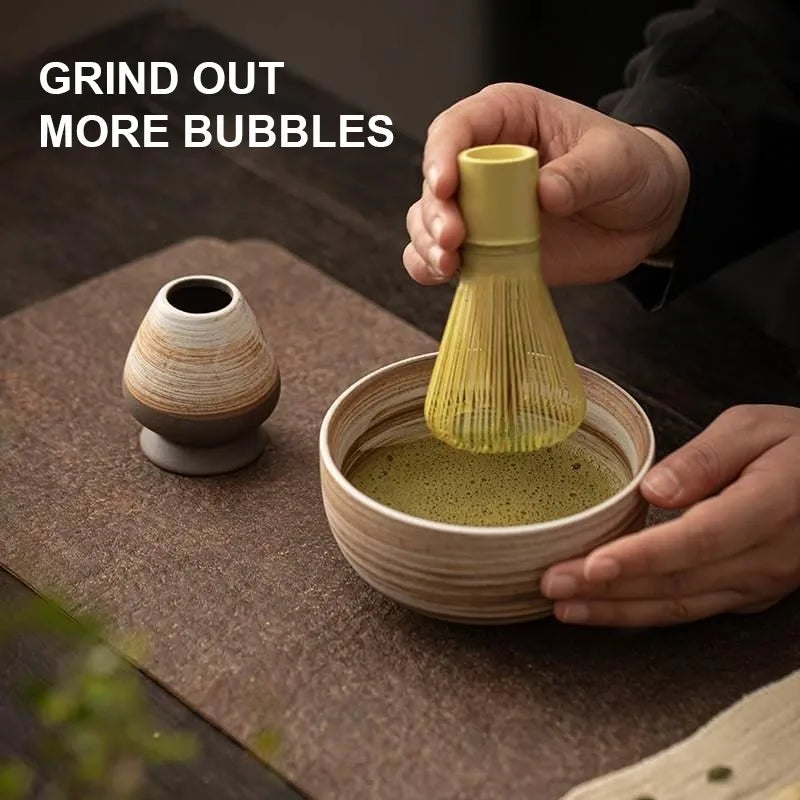 Matcha Whisk - Dishwasher Safe Matcha Tea Tool for Frothy Matcha