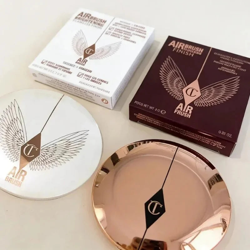 Portable Long-Lasting Face Powder with Foundation & Concealer Makeup Kit