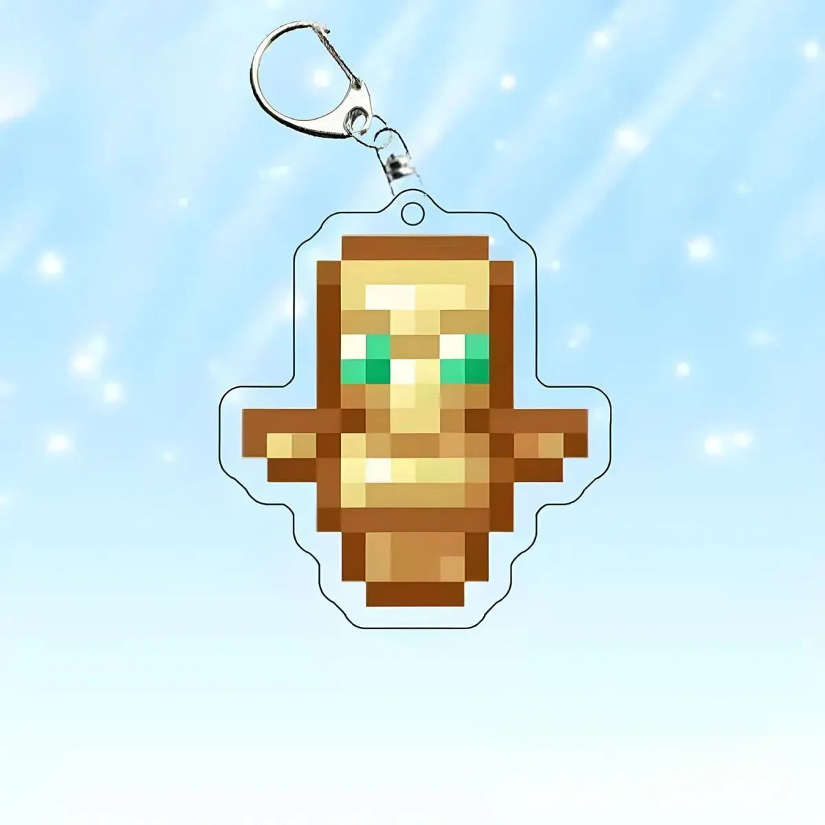 Enchanted Fantasy Keychains Set – Collectible Swords, Apples, Diamonds & More