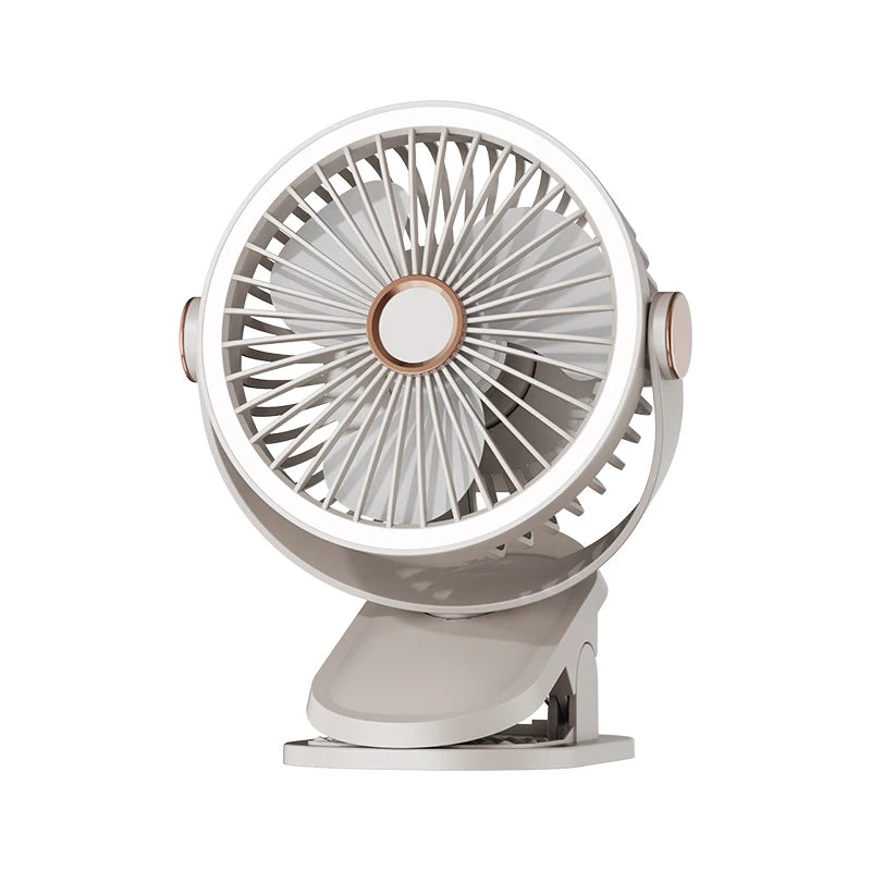 Mini Clip Fan with 3-in-1 Turbo High-Speed Circulating Fan - Adjustable & Portable