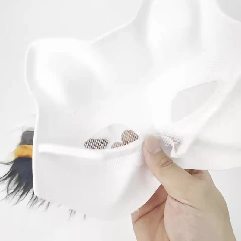 DIY Animal Half Face Mask Kit for Kids & Adults - Creative Handcraft Set