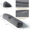 Memory Foam Cervical Neck Pillow for Pain Relief and Support
