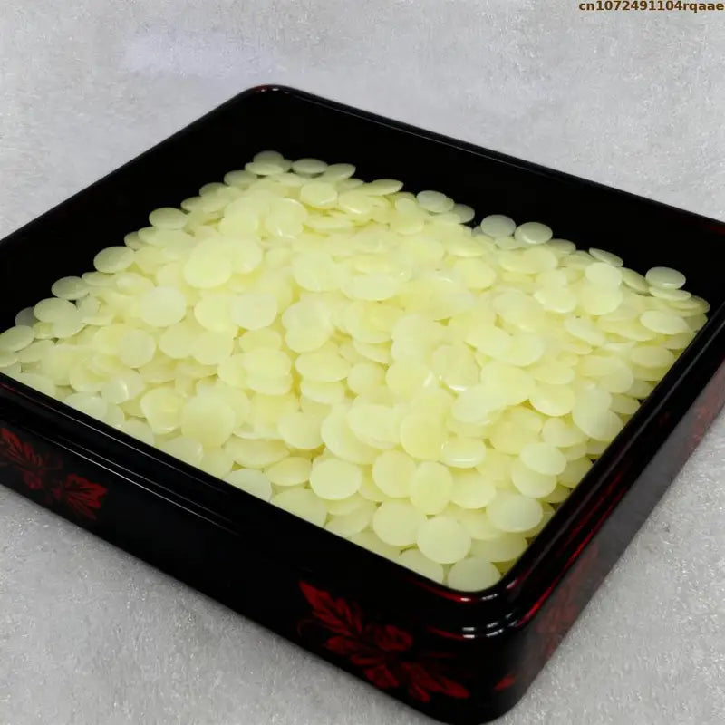 Organic Candelilla Wax Pellets for DIY Lip Balm Candle Soap - Natural Raw Material