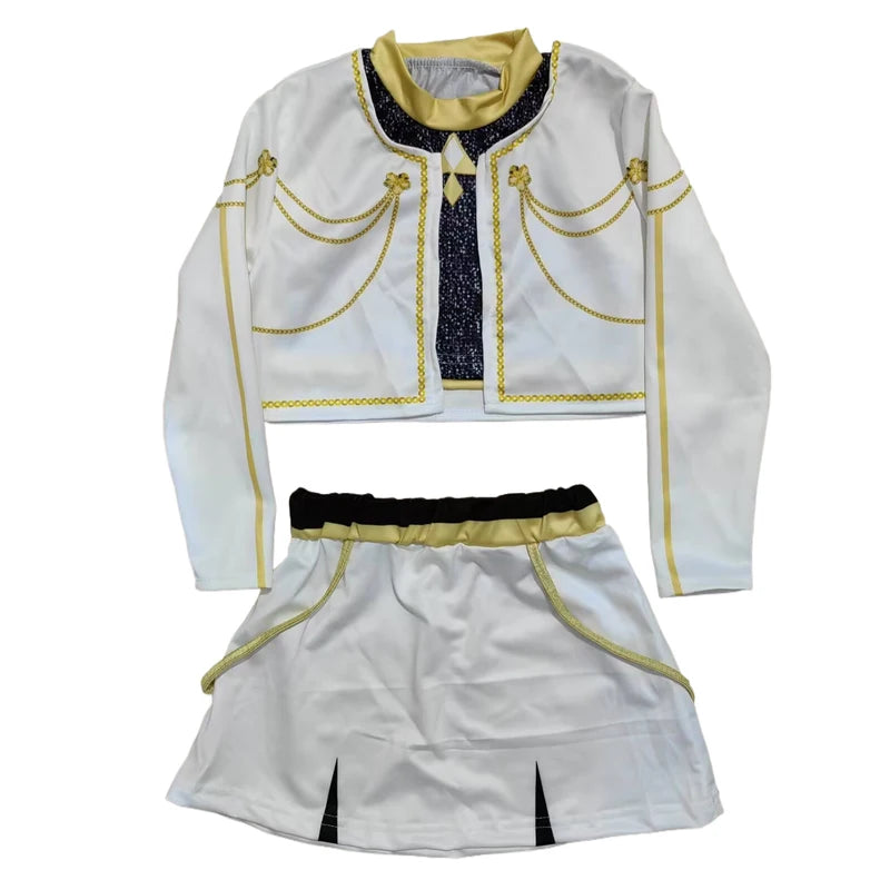 Kids Cosplay Costume Girl Group Idol Performance Outfit Halloween Party Clothing