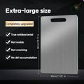 Double-Sided Food Grade Titanium & Stainless Steel Cutting Board - Green, Blue, White, Red