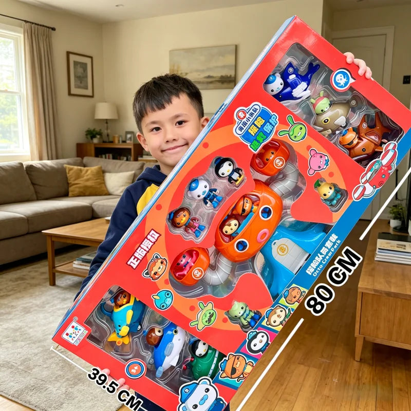 Octonauts Play Set with Action Figures - Educational Kids Toy & Holiday Gift