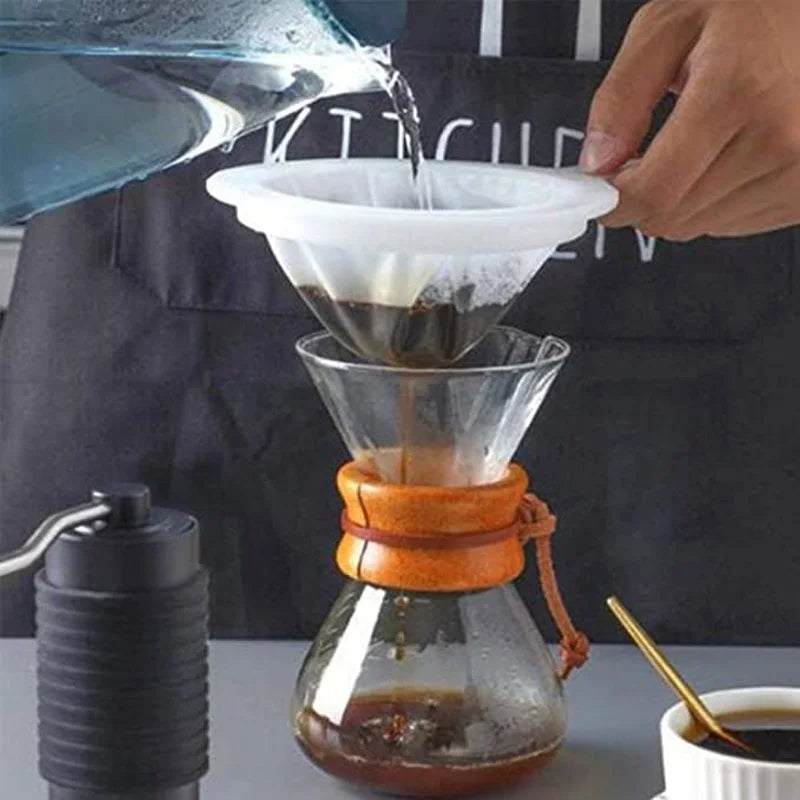 Reusable Fine Mesh Strainer Spoon for Tea Coffee Juice Soy Milk Kitchen Colander