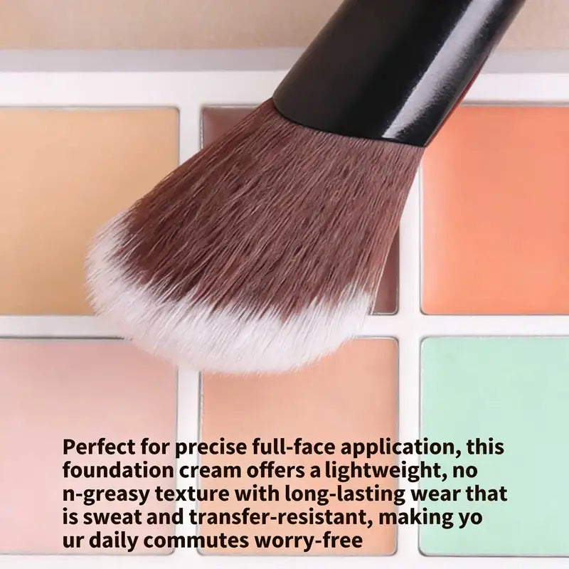 Angled Blush Brush - Soft Fiber Hair for Natural Makeup Application, Suitable for Beginners