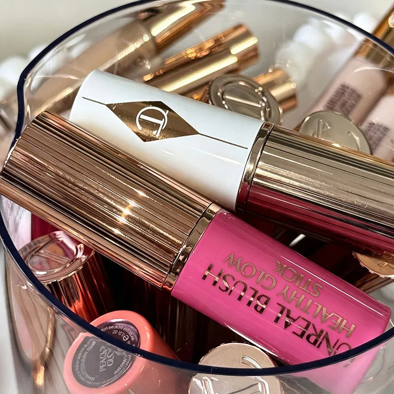 Long-Lasting Face Makeup Set with Foundation, Contour, Highlighter & Blush