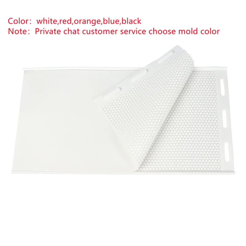 Silicone Beeswax Foundation Sheets Mold for Beekeeping and Candle Making