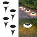 LED Solar Ground Lights Waterproof Outdoor Garden Pathway Lawn Decor 1-8pcs
