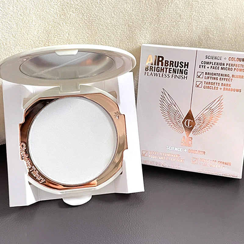 Matte Setting Powder Oil-Control Face Makeup Finishing Compact - Multiple Colors