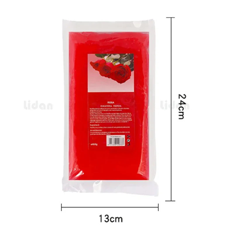 Moisturizing Paraffin Wax for Hands & Feet Spa - Deep Nourishing Skin Care, 450g