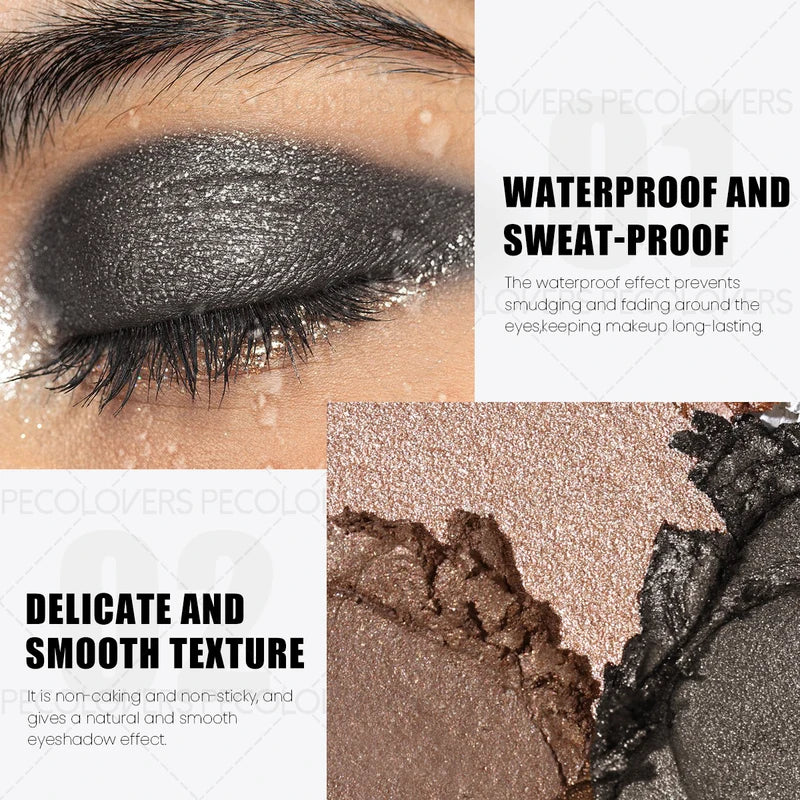Double-Ended Eyeshadow & Highlighter Pencil - Long-lasting Waterproof Makeup Stick