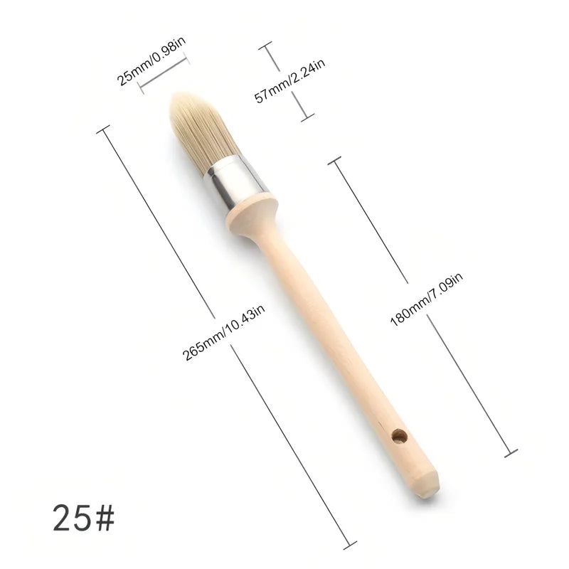 Edge Paint Brush Set - Multi-Size Trim Painting Tools for Walls, Floors, Windows