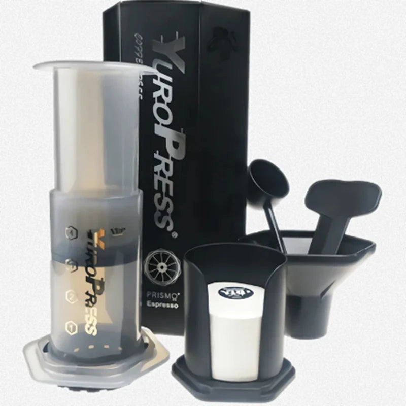 Portable French Press Coffee Maker with Filter Paper - 64mm, 350pcs