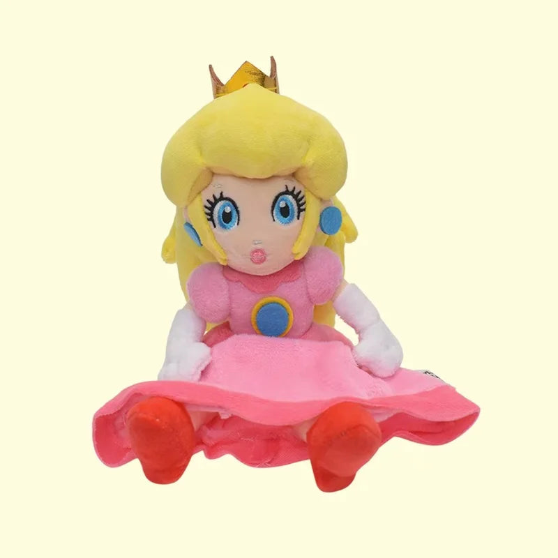 Large Plush Toy for Kids & Collectors - Princess Peach Daisy Rosalina Doll - Soft Cuddle Companion