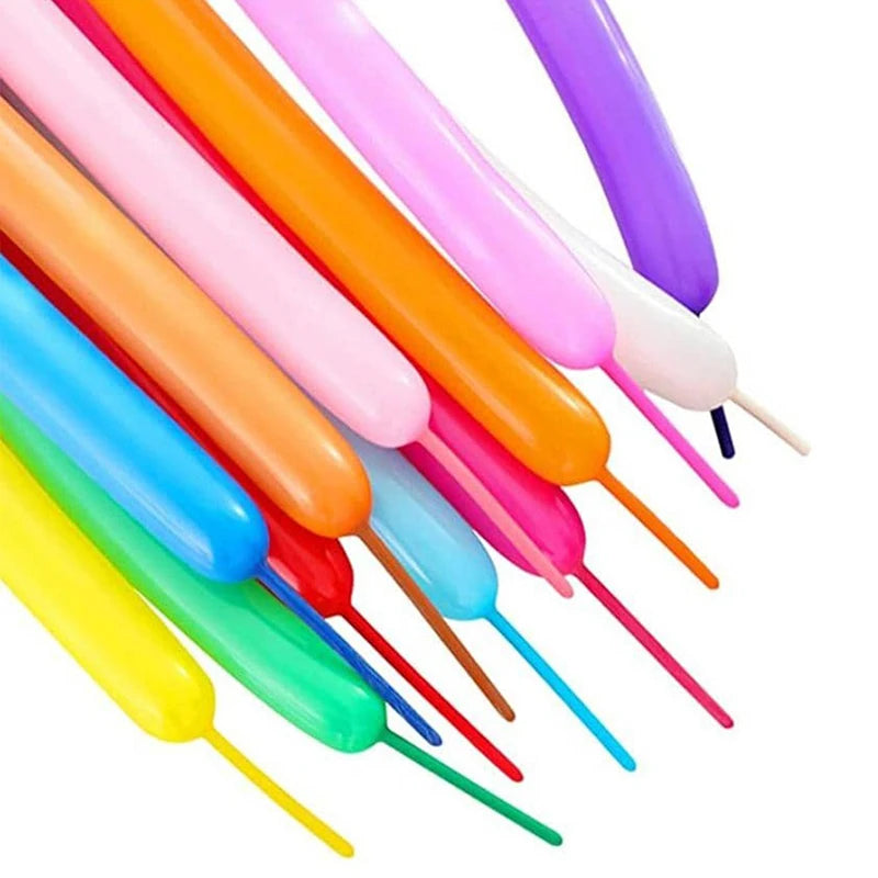 50/100pcs Latex Spiral & Round Balloons for Party Wedding Festival Decorations