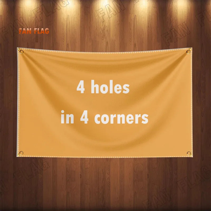 Custom Logo Flag Banner - Car Motorcycle Team or Company Decoration