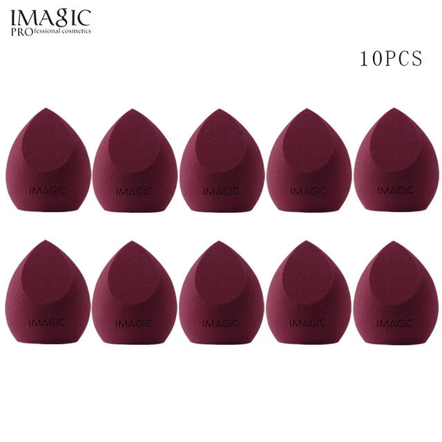 10Pcs Makeup Blender Sponge Set - Wet & Dry Foundation & Powder Blenders