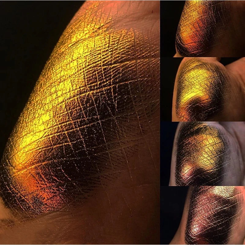 MultiChrome Eyeshadow Powder - Shifting Duochrome & Chameleon Shades