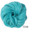 Disheveled Fluffy Wig Hair Bun Band - Natural High-Temperature Synthetic Curl